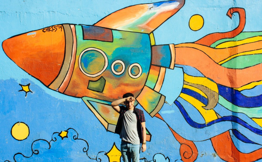 rocket mural graffiti cebu lloyd chua colorful