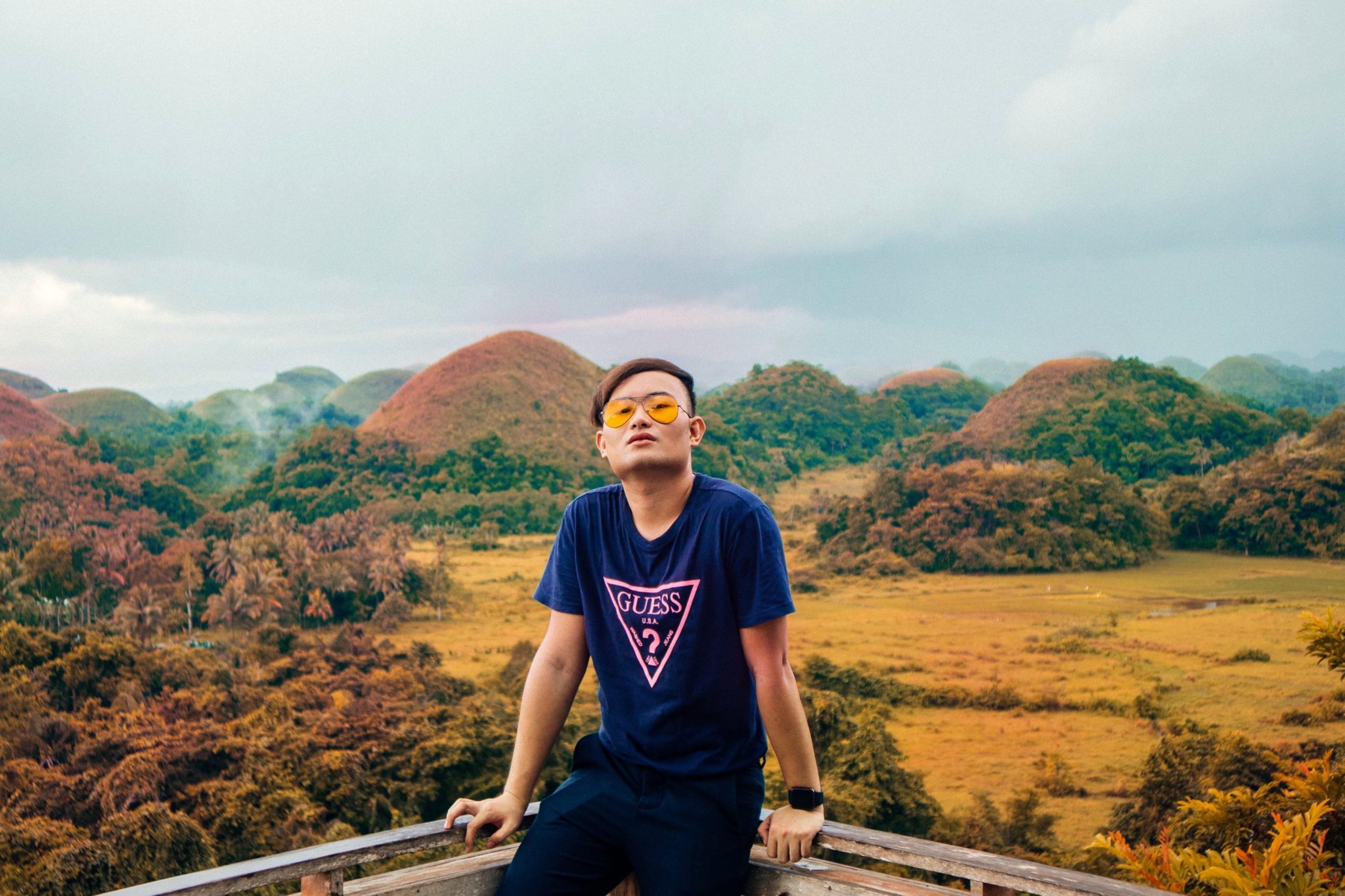 chocolate hills bohol philippines