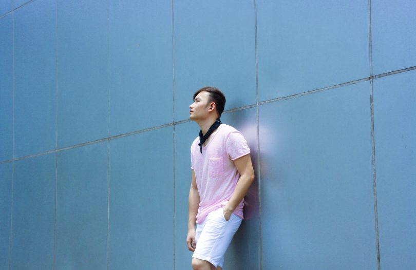 pink men style fashion